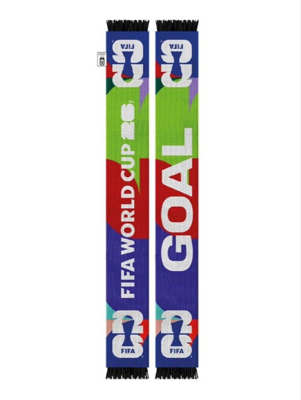 FIFA World Cup '26 Canada Mexico USA Scarf Soccer Fan Scarf NWT 🆕